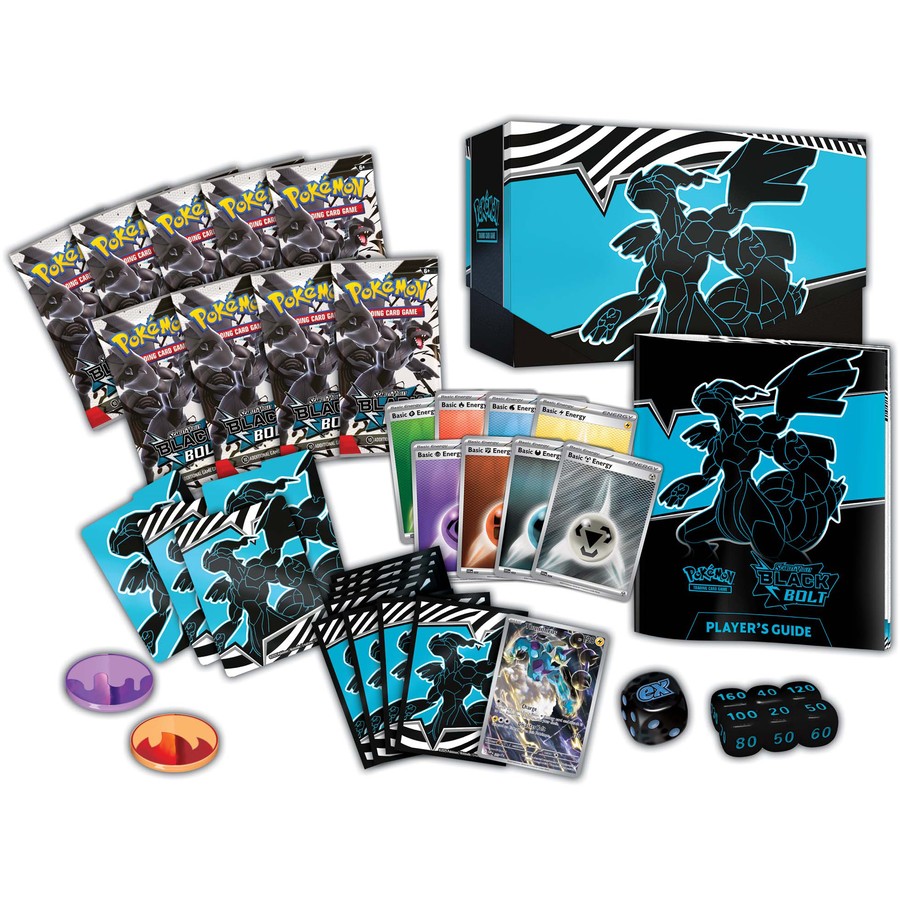 Pokemon TCG Scarlet & Violet - Black Bolt Elite Trainer Box